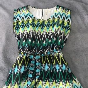 Hi-Lo Mid-length Dress